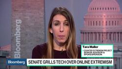 Senators Grill Tech Representatives Over Online Extremism News Clip