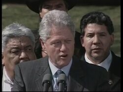 USA: PRESIDENT CLINTON ON IRAQ News Clip