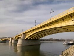 Margit bridge Stock Footage