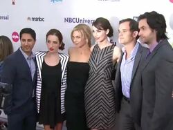 Zoe Lister Jones at the NBC Universal Press Tour All-Star Party at Los Angeles CA. (Footage by WireImage Video/Getty Images Entertainment Video) Stock Footage