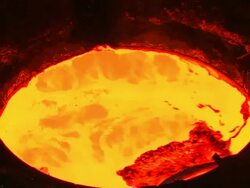 molten metal Stock Footage
