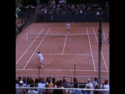 SYND 25 5 73  FRENCH OPEN TENNIS CHAMPIONSHIP News Clip