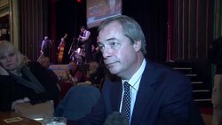 Interview with Nigel Farage at beer festival News Clip