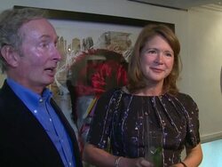 INTERVIEW - Nigel and Georgina Mackintosh on Millie, her achievements and history at Millie Mackintosh - Clothing Showcase on 10th September 2014 in London, England. Stock Footage