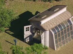 MS AERIAL Shot of Charleston Tea Plantation / South Carolina, United States Stock Footage