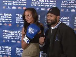 'Fight Week' Kickoff with Victoria's Secret Supermodel Selita Eubanks Stock Footage