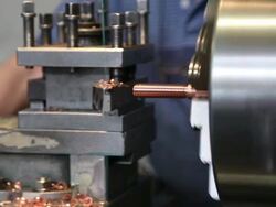 CNC Lathe Stock Footage