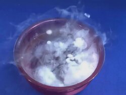 Fog From Dry Ice #19 Stock Footage