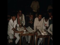 LIB 12-3-73 COUNTING BALLOTS IN BANGLADESH GENERAL ELECTIONS IN DACCA (DHAKA) News Clip