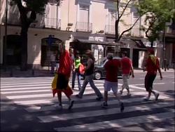 Spanish football merchandise and flag shops do well in run-up to football final Instructional Video