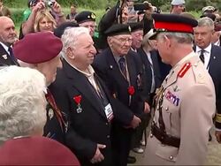 Prince Charles and the Duchess of Cornwall Visit Normandy for the 70th Anniversary of DDay News Clip
