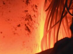 Melting Iron in the Foundry Stock Footage