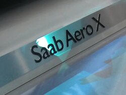 2006 Saab Aero X concept car montage Stock Footage