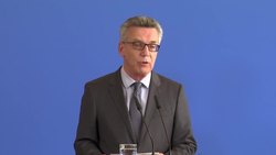 German Interior Minister urges people not to panic Instructional Video