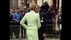 Princess Diana Visits Great Ormond Street Hospital News Clip