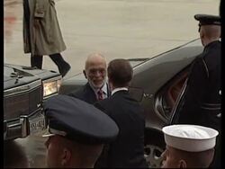 USA: WASHINGTON: JORDAN'S KING HUSSEIN VISITS PENTAGON News Clip