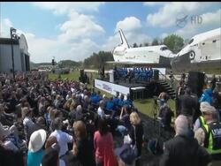 Space shuttle Discovery arrived at its new home at Smithsonian''s Udvar-Hazy Center in Northern Virginia Thursday. Thousands of spectators, as well as astronauts, attended the celebration marking the shuttle''s retirement. Instructional Video