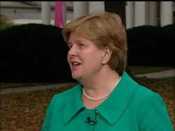 In an interview with AP White House reporter Mark Smith, Christina Romer, President Barack Obama's chief economist, calls the third quarter 3.5 percent growth in the U.S. Economy a welcome milestone. News Clip