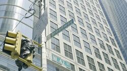 Broadway Street Sign Stock Footage