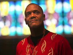 Giving Back: African American Church Provides Local Stimulus Package Stock Footage