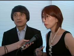 Opening of The new Georg Jensen Boutique and after party Stock Footage