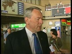 Olympic delegations arriving News Clip