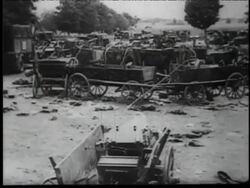 destruction in Poland Stock Footage