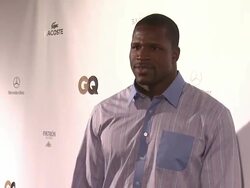 Kamerion Wimbley at GQ, Lacoste and Mercedes-Benz Celebrate the Super Bowl in New Orleans with Special Musical Performance by Lil Wayne Stock Footage