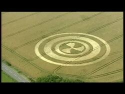 Crop circle aerials News Clip