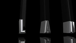 Exclusive Business Plan Concept in 3D Text Minimal Design Stock Footage