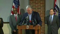 Missouri Gov. Jay Nixon is calling for "peace, respect and restraint" when a grand jury announcement is made on whether a white police officer will be charged with fatally shooting a black 18-year-old. (Nov. 24) News Clip