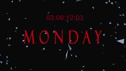 Waiting for monday Stock Footage