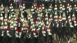 Trooping the Colour ceremony for the Queen's official birthday News Clip