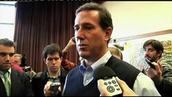 Republican hopeful Rick Santorum gains ground in polls Instructional Video