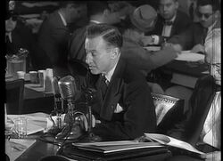 Universal Newsreel Outtakes: Eric Johnstone At HUAC Instructional Video