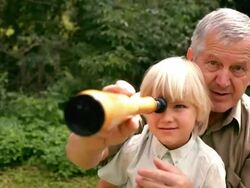 telescope watching Stock Footage