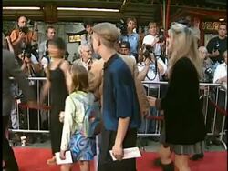 'Father's Day' Premiere Stock Footage