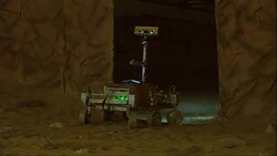 Tim Peake Takes Part in a Test Exercise Operating a Mars Rover Prototype Via Remote Control from the ISS News Clip