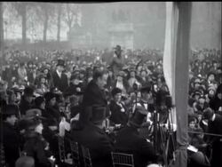 Statue to Mrs Pankhurst Unveiled by Mr Baldwin in Victoria Tower Gardens News Clip