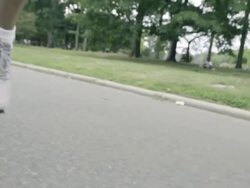 Runner's Legs Stock Footage