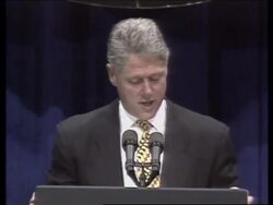 USA: PRESIDENT CLINTON EXPRESSES WISH TO VISIT US TROOPS IN BOSNIA News Clip