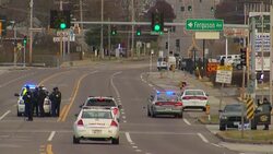 Blackened shells of buildings and glass littered sidewalks after a night of violence over the grand jury decision in the deadly police shooting of Michael Brown. (Nov. 25) Instructional Video