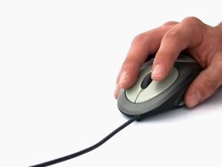 Operating Mouse Stock Footage