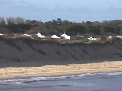 Aerials Of The Coast At Hemsby News Clip
