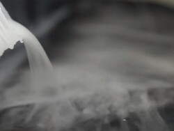 Smoking bottle 2 Stock Footage