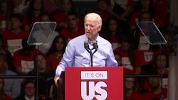 Biden Takes Aim at Weinstein News Clip