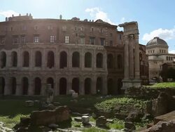 Theatre of Marcellus Stock Footage