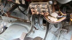 ignition lock  with door car keys Stock Footage