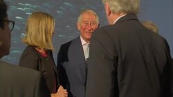 Prince Charles attends the Our Ocean conference in Malta News Clip