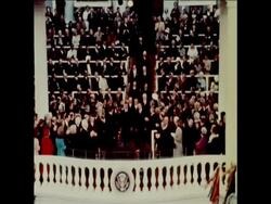 SYND 21-1-73 PRESIDENT RICHARD NIXON IS SWORN INTO OFFICE FOR SECOND TERM News Clip